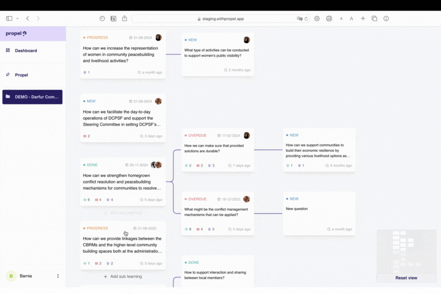 Capture and organise your learning